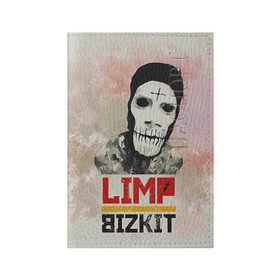 Обложка для паспорта матовая кожа с принтом Limp Bizkit в Белгороде, натуральная матовая кожа | размер 19,3 х 13,7 см; прозрачные пластиковые крепления | bizkit | limp | limp bizkit | бизкит | лимп | лимп бизкит | лимпбизкит | рок