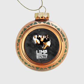 Стеклянный ёлочный шар с принтом Limp Bizkit в Белгороде, Стекло | Диаметр: 80 мм | bizkit | cobra | gold | limp | limp bizkit | бизкит | голд | кобра | лимп | лимп бизкит | лимпбизкит | рок