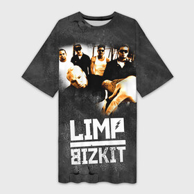 Платье-футболка 3D с принтом Limp Bizkit в Белгороде,  |  | bizkit | cobra | gold | limp | limp bizkit | бизкит | голд | кобра | лимп | лимп бизкит | лимпбизкит | рок
