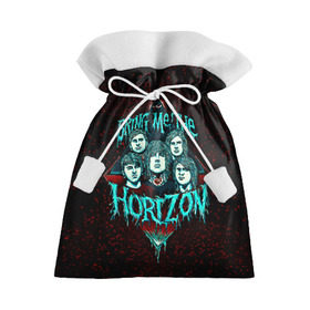 Подарочный 3D мешок с принтом Bring Me The Horizon в Белгороде, 100% полиэстер | Размер: 29*39 см | bmth | bring me the horizon | hardcore | rock | музыка | рок