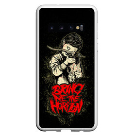 Чехол для Samsung Galaxy S10 с принтом Bring Me The Horizon в Белгороде, Силикон | Область печати: задняя сторона чехла, без боковых панелей | bmth | bring me the horizon | hardcore | rock | музыка | рок