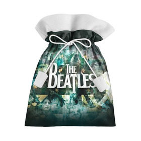 Подарочный 3D мешок с принтом The Beatles в Белгороде, 100% полиэстер | Размер: 29*39 см | beatles | rock | the beatles | битлз | битлс | битлы | рок