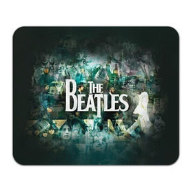 Коврик прямоугольный с принтом The Beatles в Белгороде, натуральный каучук | размер 230 х 185 мм; запечатка лицевой стороны | Тематика изображения на принте: beatles | rock | the beatles | битлз | битлс | битлы | рок