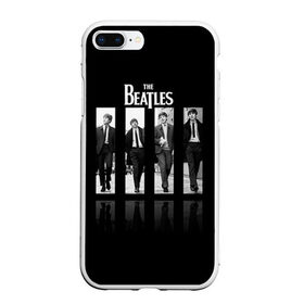 Чехол для iPhone 7Plus/8 Plus матовый с принтом The Beatles в Белгороде, Силикон | Область печати: задняя сторона чехла, без боковых панелей | beatles | rock | the beatles | битлз | битлс | битлы | рок