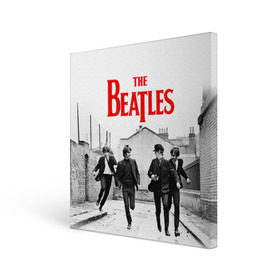 Холст квадратный с принтом The Beatles в Белгороде, 100% ПВХ |  | Тематика изображения на принте: beatles | rock | the beatles | битлз | битлс | битлы | рок