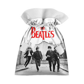 Подарочный 3D мешок с принтом The Beatles в Белгороде, 100% полиэстер | Размер: 29*39 см | Тематика изображения на принте: beatles | rock | the beatles | битлз | битлс | битлы | рок