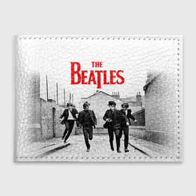 Обложка на студенческий билет с принтом The Beatles в Белгороде, натуральная кожа | Размер: 11*8 см; Печать на всей внешней стороне | beatles | rock | the beatles | битлз | битлс | битлы | рок