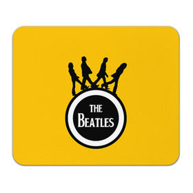 Коврик прямоугольный с принтом The Beatles в Белгороде, натуральный каучук | размер 230 х 185 мм; запечатка лицевой стороны | beatles | rock | the beatles | битлз | битлс | битлы | рок