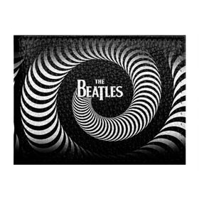 Обложка для студенческого билета с принтом The Beatles в Белгороде, натуральная кожа | Размер: 11*8 см; Печать на всей внешней стороне | Тематика изображения на принте: beatles | rock | the beatles | битлз | битлс | битлы | рок