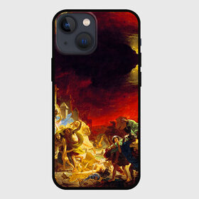 Чехол для iPhone 13 mini с принтом Брюллов   Последний день Помпеи в Белгороде,  |  | брюллов | картина | последний день помпеи | художник