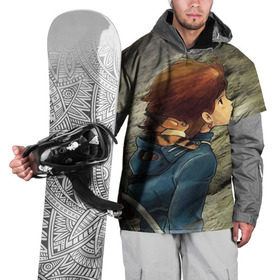 Накидка на куртку 3D с принтом Навсикая из долины ветров в Белгороде, 100% полиэстер |  | Тематика изображения на принте: миядзаки | навсикая | хаяо