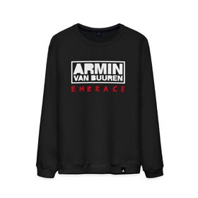 Мужской свитшот хлопок с принтом Armin van Buuren Embrace в Белгороде, 100% хлопок |  | armin van buuren | embrace | trance | только для личный витринarmin