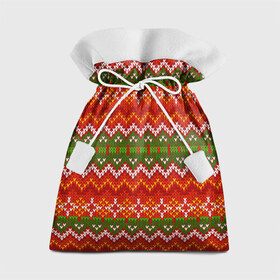 Подарочный 3D мешок с принтом Свитер в Белгороде, 100% полиэстер | Размер: 29*39 см | Тематика изображения на принте: new year | sweater | winter | зима | новый год | рождество | с новым годом | сhristmas | свитер