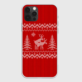 Чехол для iPhone 12 Pro Max с принтом Свитер с оленями в Белгороде, Силикон |  | Тематика изображения на принте: deer | new year | sweater | winter | зима | новый год | олени | рождество | с новым годом | сhristmas | свитер