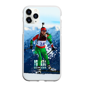 Чехол для iPhone 11 Pro матовый с принтом Биатлон в Белгороде, Силикон |  | biathlon | sport | winter | биатлон | биатлонисты | зимние виды спорта | спорт | стрельба