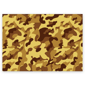 Поздравительная открытка с принтом Пустынный камуфляж в Белгороде, 100% бумага | плотность бумаги 280 г/м2, матовая, на обратной стороне линовка и место для марки
 | camo | camouflage | military | камо