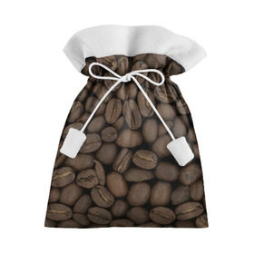 Подарочный 3D мешок с принтом Кофе в Белгороде, 100% полиэстер | Размер: 29*39 см | Тематика изображения на принте: зёр | зерно | кофе | макро | обои | текстуры | фон | фото