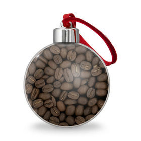 Ёлочный шар с принтом Кофе в Белгороде, Пластик | Диаметр: 77 мм | зёр | зерно | кофе | макро | обои | текстуры | фон | фото