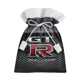 Подарочный 3D мешок с принтом Nissan GTR в Белгороде, 100% полиэстер | Размер: 29*39 см | Тематика изображения на принте: gtr | nismo | nissan | nissan gtr | гтр | низмо | ниссан