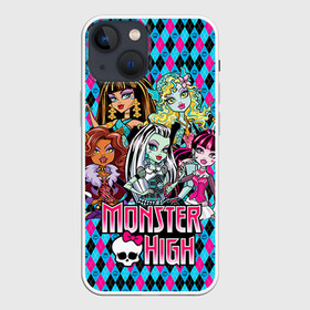 Чехол для iPhone 13 mini с принтом Monster High в Белгороде,  |  | Тематика изображения на принте: монстер хай