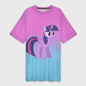 Платье-футболка 3D с принтом My Little Pony в Белгороде,  |  | Тематика изображения на принте: friendship is magic | mlp | my little pony | pinky pie | pony | swag | дружба | литл пони | мой маленький пони | пони | поняши | поняшки | сваг | свэг | чудо