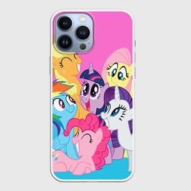 Чехол для iPhone 13 Pro Max с принтом My Little Pony в Белгороде,  |  | Тематика изображения на принте: friendship is magic | mlp | my little pony | pinky pie | pony | swag | дружба | литл пони | мой маленький пони | мультик | мультики | мультфильм | мультфильмы | пони | поняши | поняшки | сваг | свэг | чудо