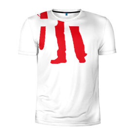 Мужская футболка 3D спортивная с принтом Boom Stick в Белгороде, 100% полиэстер с улучшенными характеристиками | приталенный силуэт, круглая горловина, широкие плечи, сужается к линии бедра | Тематика изображения на принте: 