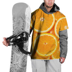 Накидка на куртку 3D с принтом Апельсинчик в Белгороде, 100% полиэстер |  | orange | апельсин | фрукты