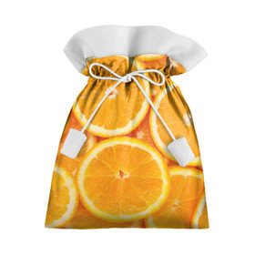 Подарочный 3D мешок с принтом Апельсинчик в Белгороде, 100% полиэстер | Размер: 29*39 см | orange | апельсин | фрукты