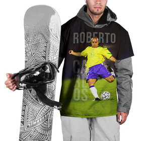 Накидка на куртку 3D с принтом Roberto Carlos в Белгороде, 100% полиэстер |  | Тематика изображения на принте: carlos | football | roberto carlos | дели дайнамос | роберто | роберто карлос | футбол | футболист