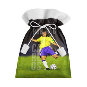 Подарочный 3D мешок с принтом Roberto Carlos в Белгороде, 100% полиэстер | Размер: 29*39 см | Тематика изображения на принте: carlos | football | roberto carlos | дели дайнамос | роберто | роберто карлос | футбол | футболист