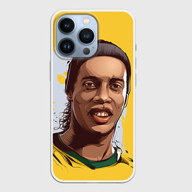 Чехол для iPhone 13 Pro с принтом Ronaldinho в Белгороде,  |  | Тематика изображения на принте: football | ronaldinho | роналдиньо | футбол | футболист