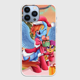 Чехол для iPhone 13 Pro Max с принтом My Little Pony в Белгороде,  |  | Тематика изображения на принте: friendship is magic | mlp | my little pony | new year | pinky pie | swag | дружба   это чудо | мой маленький пони | новый год | пони | поняши | поняшки | с новым годом | сваг | свэг