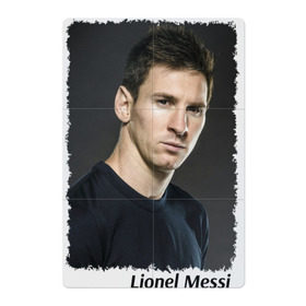 Магнитный плакат 2Х3 с принтом Lionel Messi в Белгороде, Полимерный материал с магнитным слоем | 6 деталей размером 9*9 см | Тематика изображения на принте: lionel messi | аргентина | барселона | лига чемпионов | лионель месси | футбол