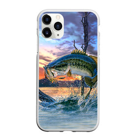 Чехол для iPhone 11 Pro матовый с принтом Рыба в Белгороде, Силикон |  | fishing | рыба | рыбак | рыбалка | туризм