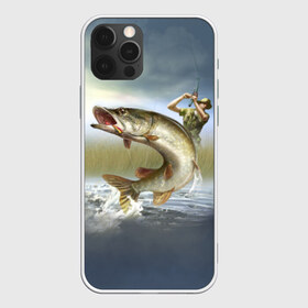 Чехол для iPhone 12 Pro Max с принтом Щука в Белгороде, Силикон |  | Тематика изображения на принте: fishing | рыба | рыбак | рыбалка | туризм | щука