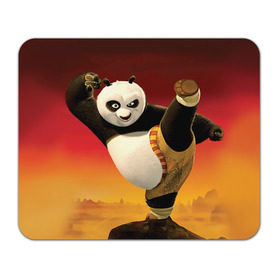 Коврик прямоугольный с принтом Кунг фу панда в Белгороде, натуральный каучук | размер 230 х 185 мм; запечатка лицевой стороны | Тематика изображения на принте: kung fu | kung fu panda | panda | кунг фу | кунг фу панда | кунгфу | панда. кунг фу | по