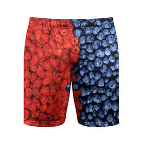 Мужские шорты 3D спортивные с принтом Ягодка в Белгороде,  |  | Тематика изображения на принте: клубника | малина | черника | ягода | ягодка | ягодный