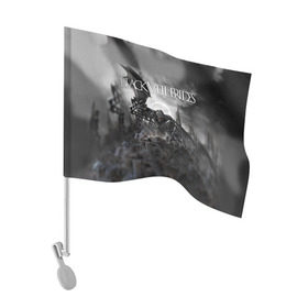Флаг для автомобиля с принтом Black Veil Brides в Белгороде, 100% полиэстер | Размер: 30*21 см | black | brides | bvb | veil | группа | рок