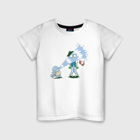 Детская футболка хлопок с принтом Squirt-Fail в Белгороде, 100% хлопок | круглый вырез горловины, полуприлегающий силуэт, длина до линии бедер | 