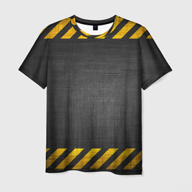 Мужская футболка 3D с принтом Дорожные работы в Белгороде, 100% полиэфир | прямой крой, круглый вырез горловины, длина до линии бедер | 