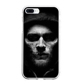 Чехол для iPhone 7Plus/8 Plus матовый с принтом Sons Of Anarchy в Белгороде, Силикон | Область печати: задняя сторона чехла, без боковых панелей | sons of anarchy | анархии | сыны