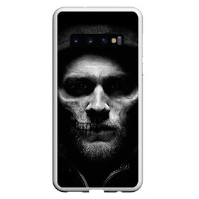 Чехол для Samsung Galaxy S10 с принтом Sons Of Anarchy в Белгороде, Силикон | Область печати: задняя сторона чехла, без боковых панелей | Тематика изображения на принте: sons of anarchy | анархии | сыны