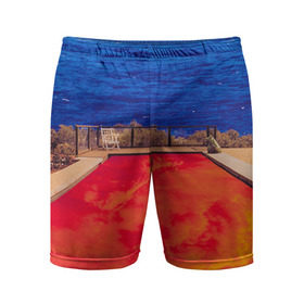 Мужские шорты 3D спортивные с принтом Red Hot Chili Peppers в Белгороде,  |  | chili | heavy | hot | metal | peppers | red | rhcp | rock | trash | кидис | метал | рок | хеви | энтони