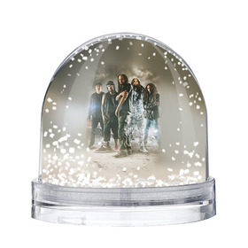 Снежный шар с принтом KoЯn в Белгороде, Пластик | Изображение внутри шара печатается на глянцевой фотобумаге с двух сторон | korn | metal | rock | группы | корн | метал | рок
