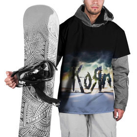 Накидка на куртку 3D с принтом KoЯn в Белгороде, 100% полиэстер |  | Тематика изображения на принте: korn | metal | rock | группы | корн | метал | рок