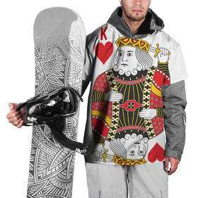 Накидка на куртку 3D с принтом Король в Белгороде, 100% полиэстер |  | 14 февраля | love | влюбленные | карты | король | любовь | пара | парные