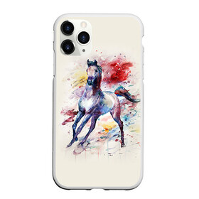 Чехол для iPhone 11 Pro матовый с принтом Лошадь Арт 1 в Белгороде, Силикон |  | Тематика изображения на принте: horse | horseshoe | акварель | головалошади | грива | жеребец | животные | конь | лошадь | лошадьскрыльями | подкова | природа | рисуноккрасками