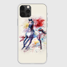 Чехол для iPhone 12 Pro Max с принтом Лошадь Арт 1 в Белгороде, Силикон |  | Тематика изображения на принте: horse | horseshoe | акварель | головалошади | грива | жеребец | животные | конь | лошадь | лошадьскрыльями | подкова | природа | рисуноккрасками