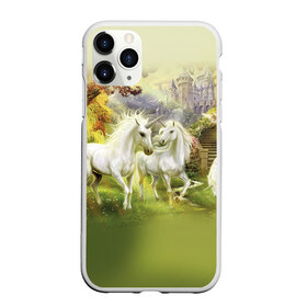 Чехол для iPhone 11 Pro матовый с принтом Единороги в Белгороде, Силикон |  | horse | horseshoe | акварель | головалошади | грива | единорог | жеребец | животные | конь | лошадь | лошадьскрыльями | подкова | природа | рисуноккрасками